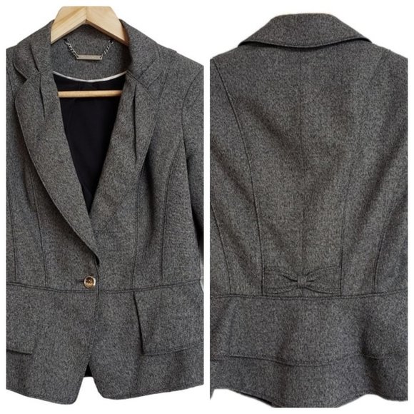 WHITE|BLACK Fashionable Blazer 00 - Picture 1 of 8